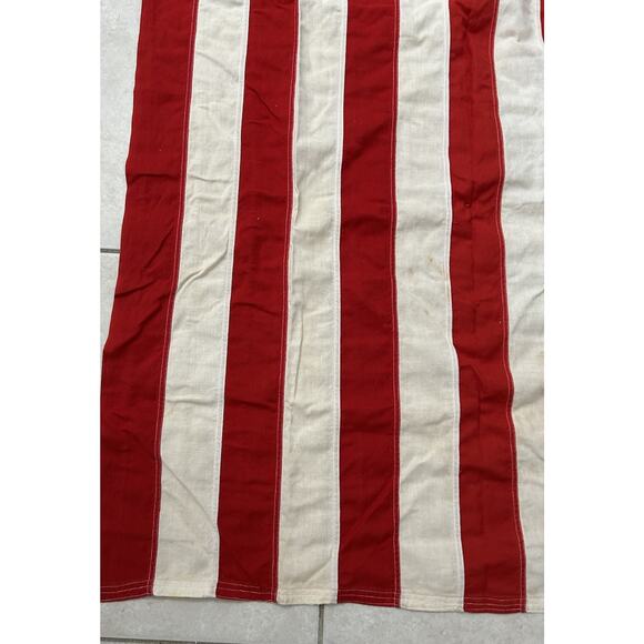 VTG RARE American Flag Bulldog Bunting 48 Stars WW2/Korean 40s US Treasury Dept - Picture 9 of 16